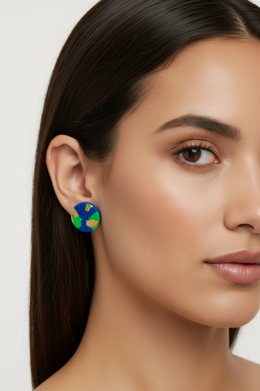 Desert Glow/Blue Lagoon - Stud Duo