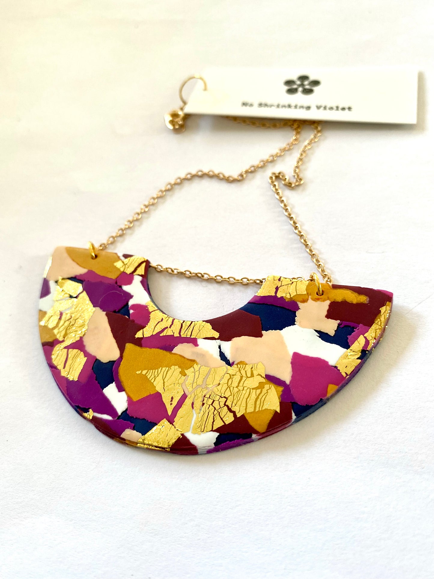 Winter Sunrise - Statement Necklace