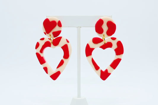 LOVE LOVE LOVE - Large  Earring