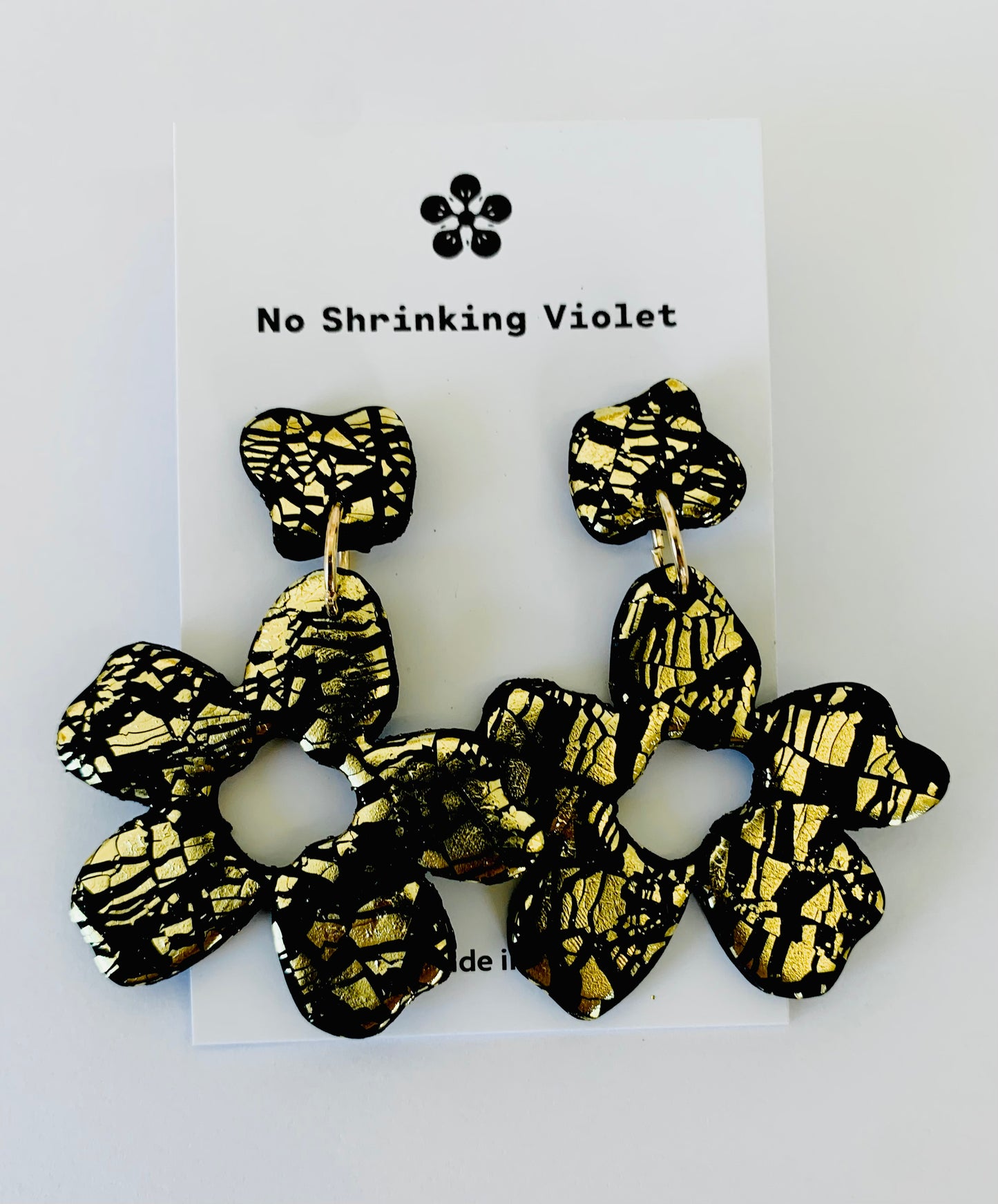 All That Glitters - Flower Earring