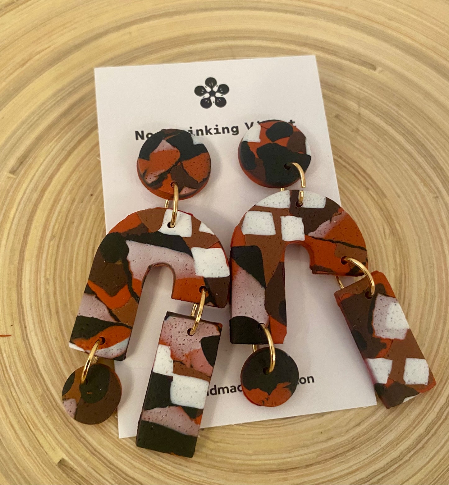 Ngurra - Medium Shape Earring