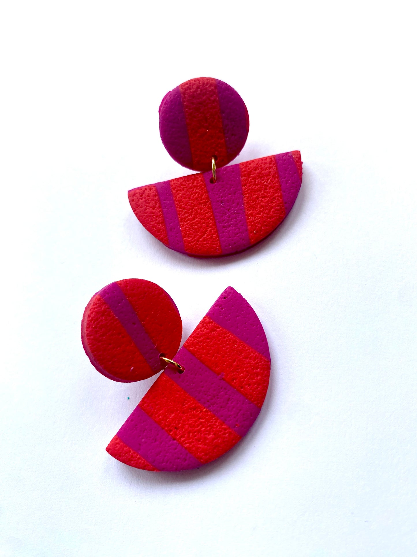 Bronte - Mini  Pink  Earring