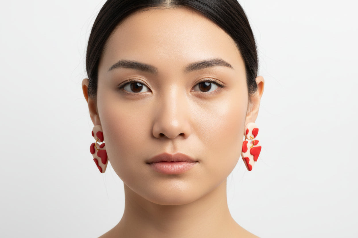 LOVE LOVE LOVE - Medium Earring