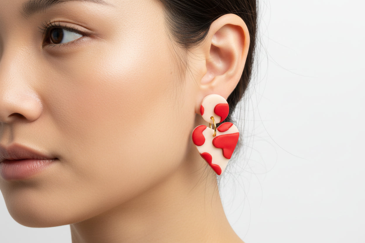 LOVE LOVE LOVE - Medium Earring