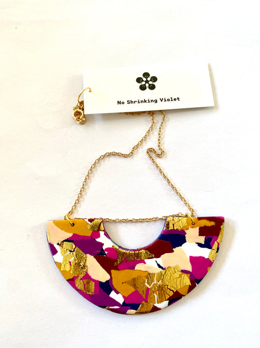 Winter Sunrise - Statement Necklace