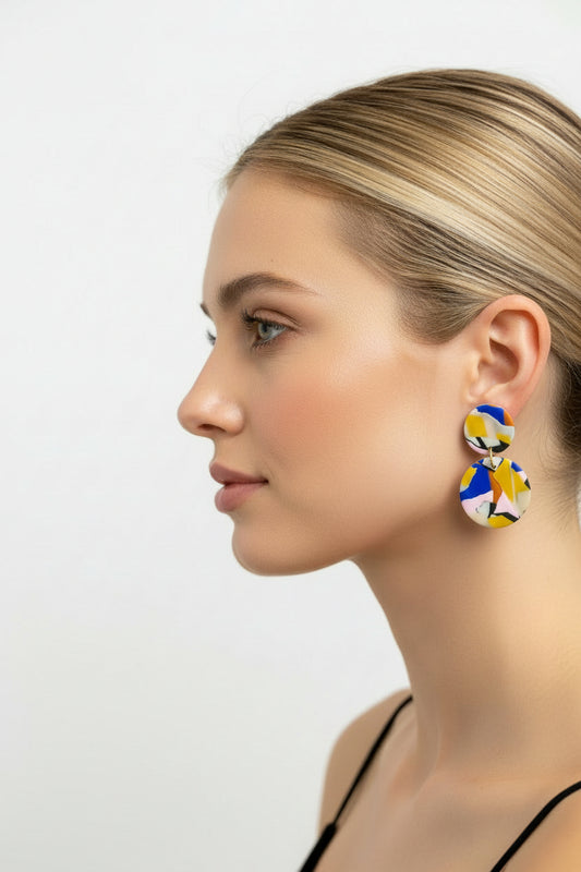 Landscape - Medium Earring