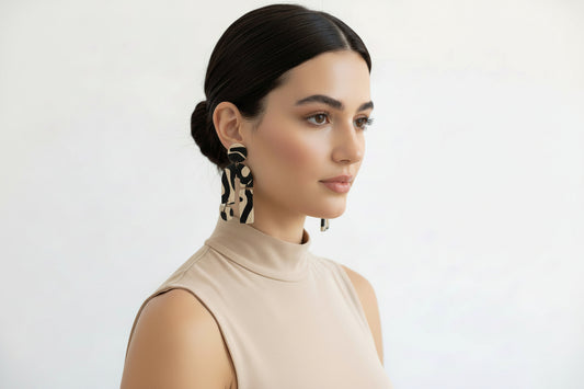 Interwoven- Shape Earring