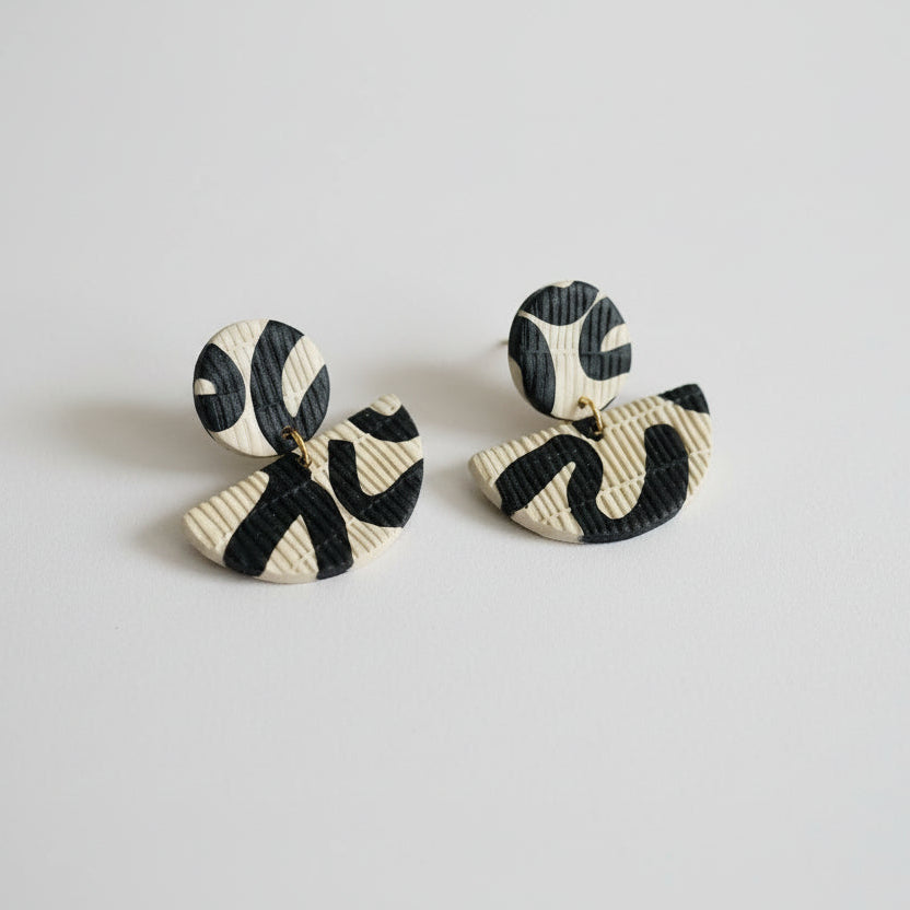 Interwoven- Medium Multi Earring