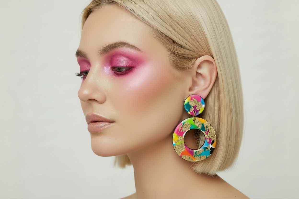The 80s - Large Earring